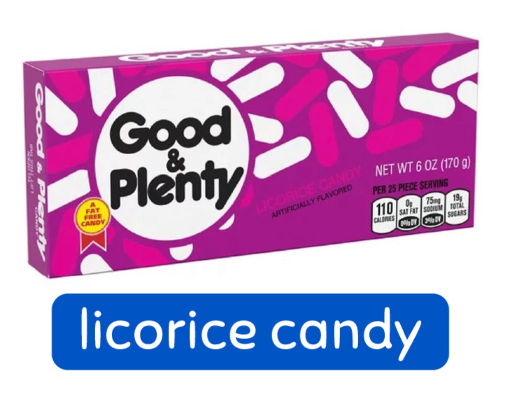 licorice candy