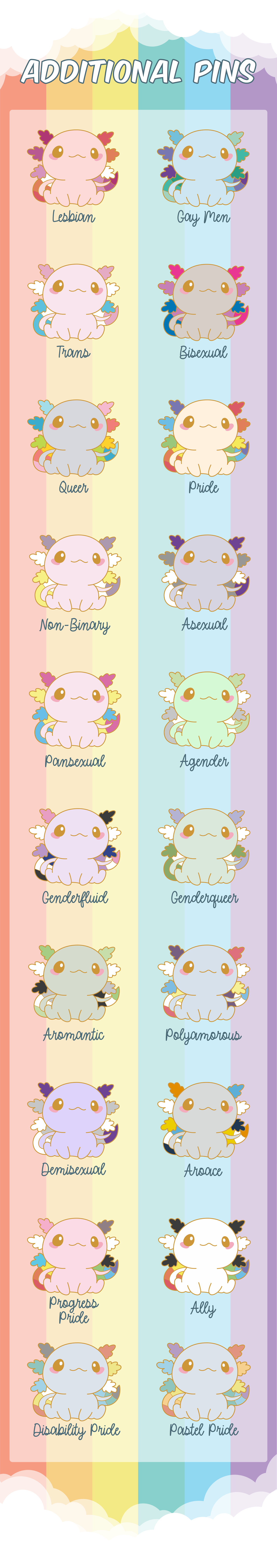 ✦ Additional Pridexolotl Pin