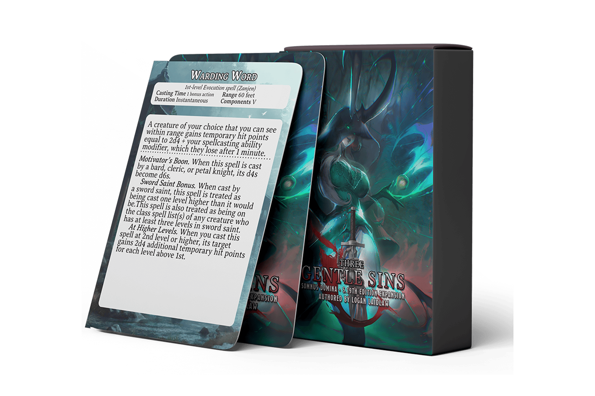 Card Deck - Three Gentle Sins (??? Cards)