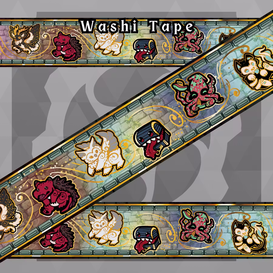 Dungeon Washi Tape
