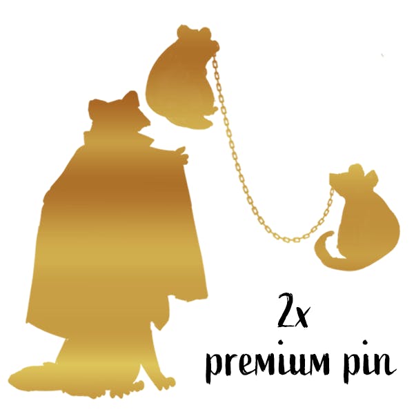 2 Premium Pins
