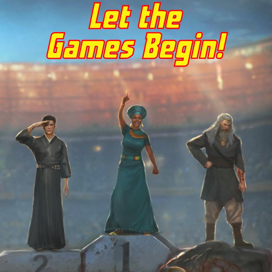 Let the Games Begin - Print copy at cost & PDF