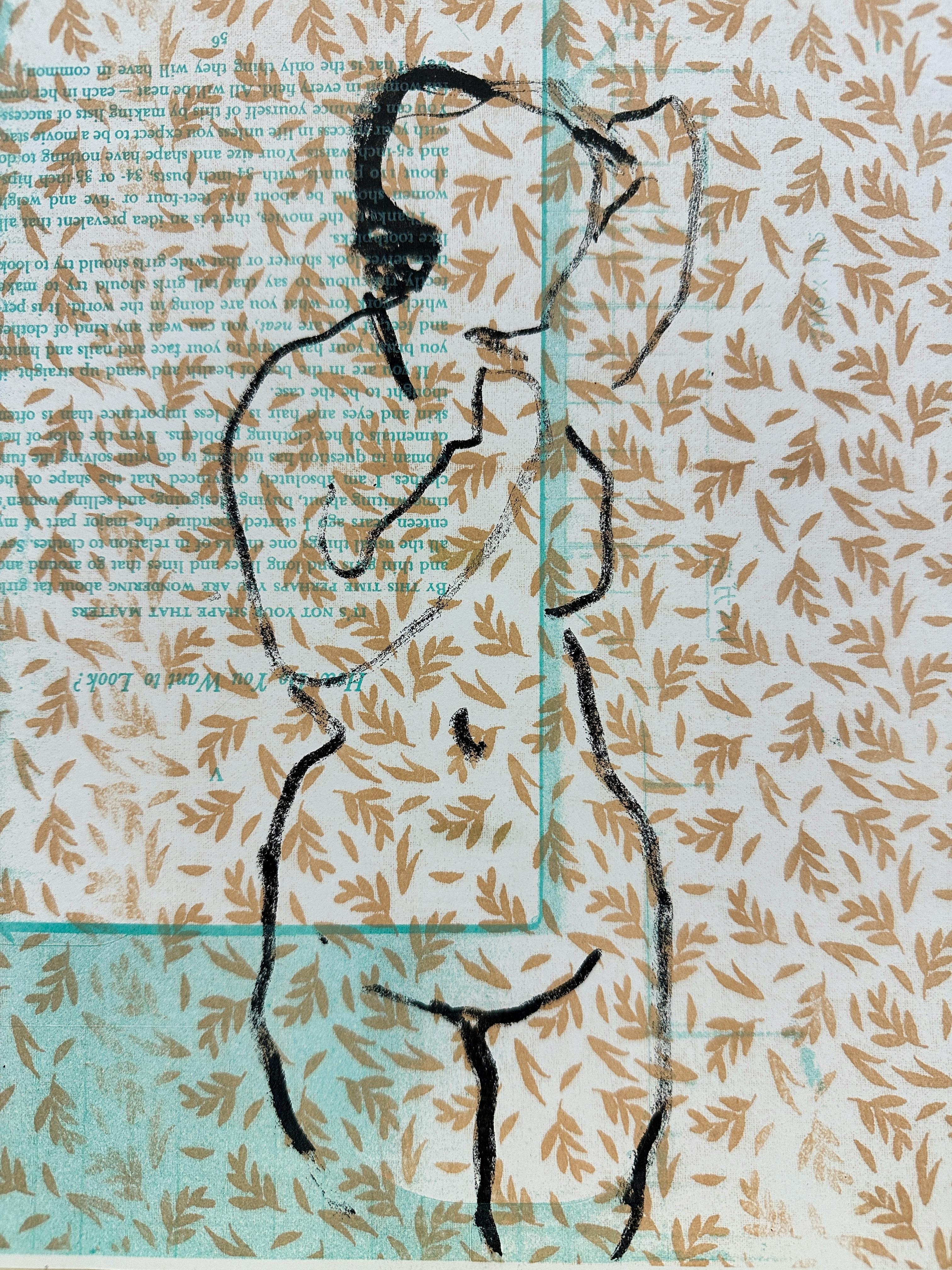 A random original Coco risograph print