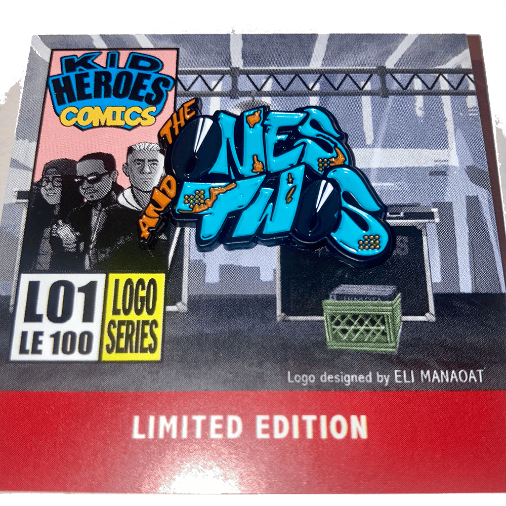 THE ONES AND TWOS Logo 1.5" Enamel Pin LE 100