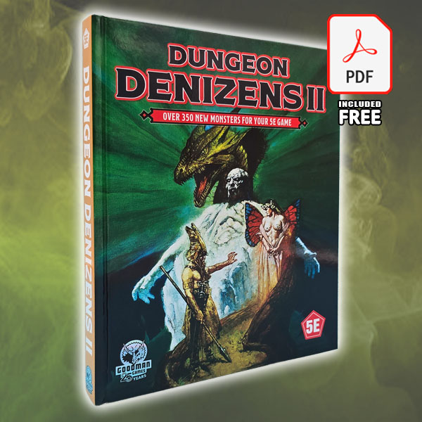 Dungeon Denizens 2 (5E) (Print+PDF)