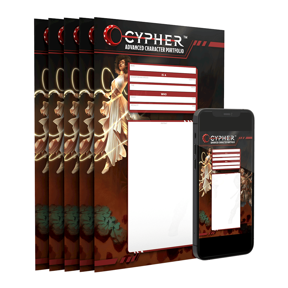 Advanced Character Portfolios (bundle of 5)