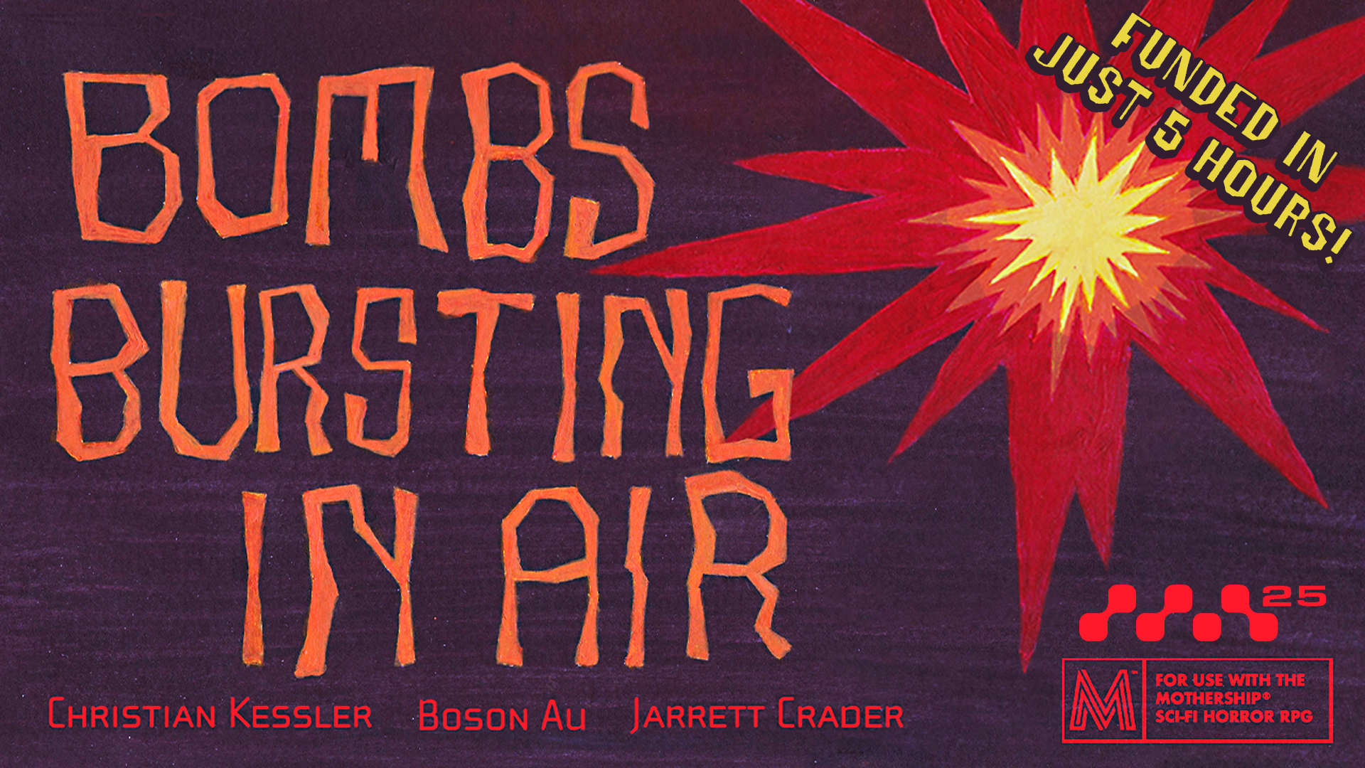 BOMBS BURSTING IN AIR: A Murder Mystery for Mothership RPG - BackerKit
