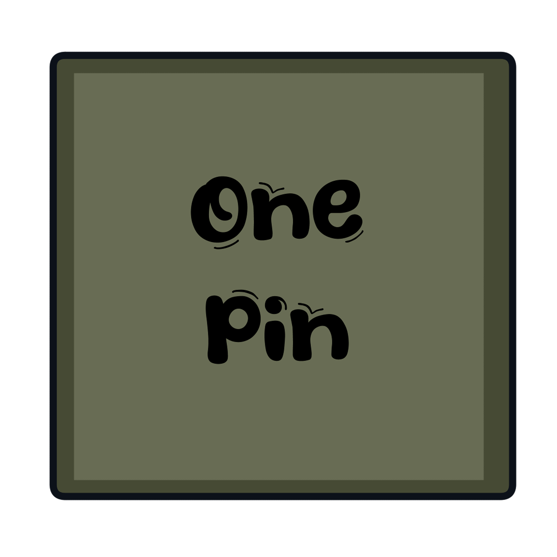 1 pin