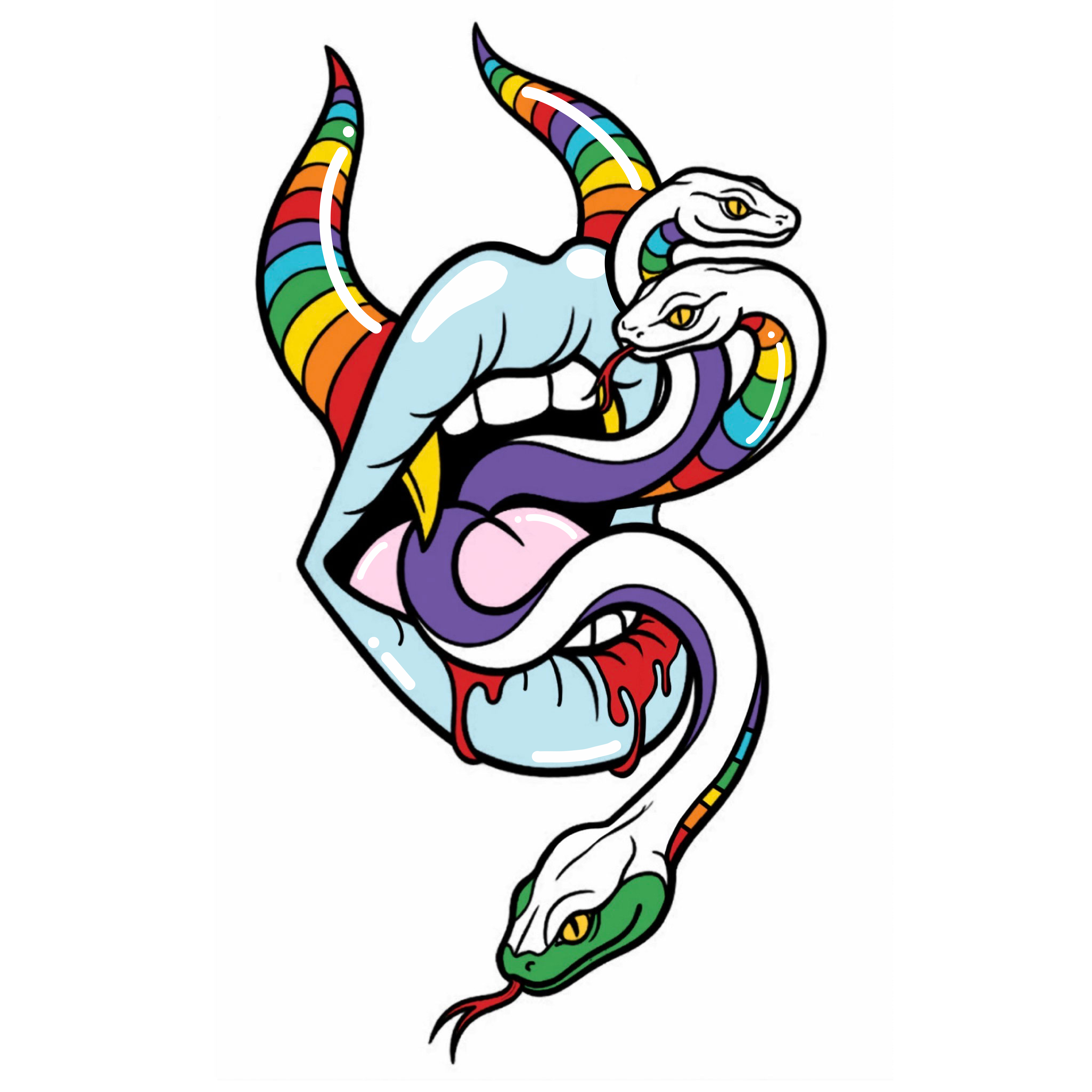 2.5” Medusa’s Pride Premium Pin