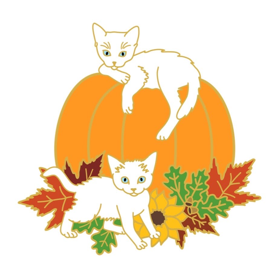 Custom Colors Thanksgiving pin