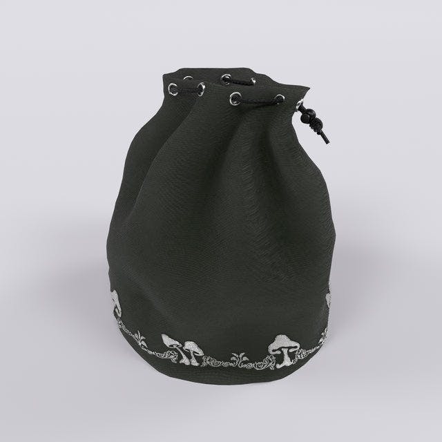 Dolmenwood Fungal Foraging Dice Bag
