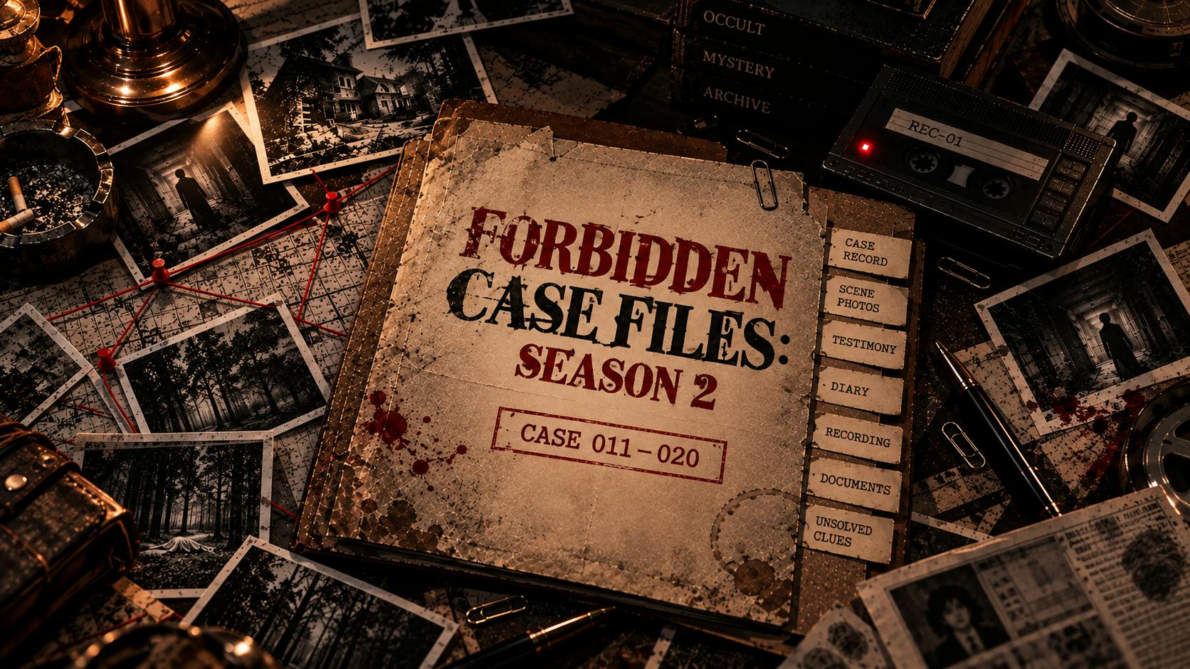 [Detective Game] FORBIDDEN CASE FILES: SEASON 2