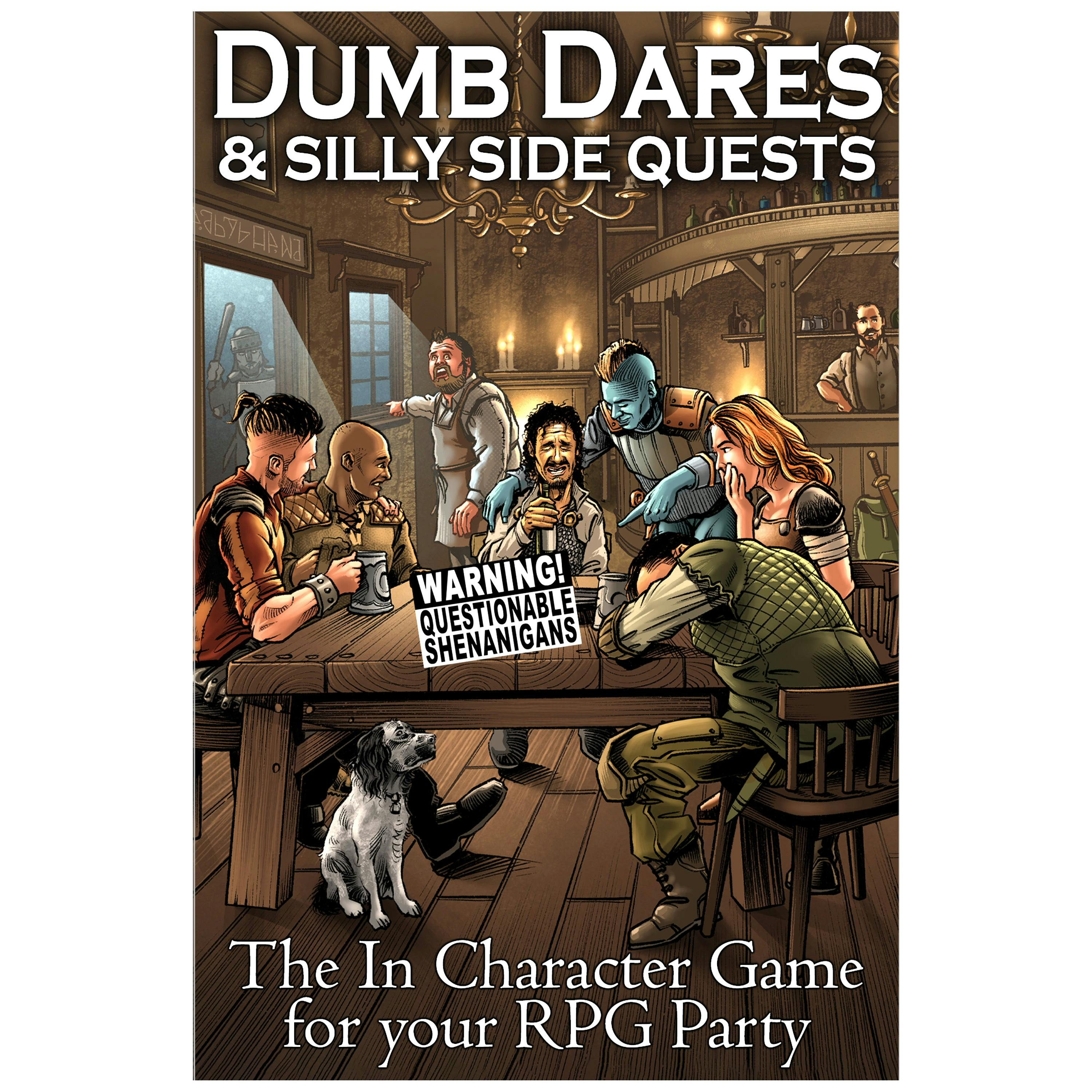 Dumb Dares & Silly Side Quests - The In Character game for your RPG party