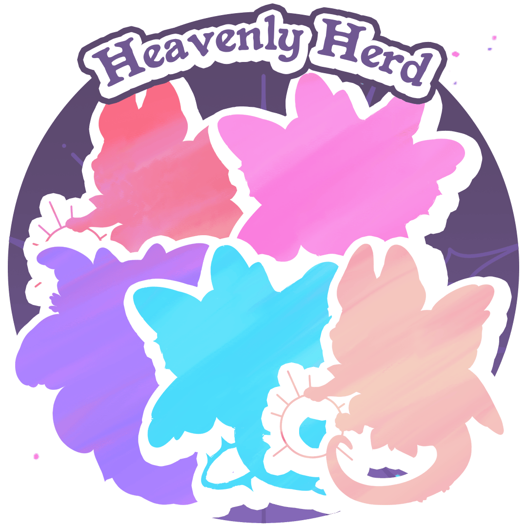 🪽 Heavenly Herd | 5 Critter Pins