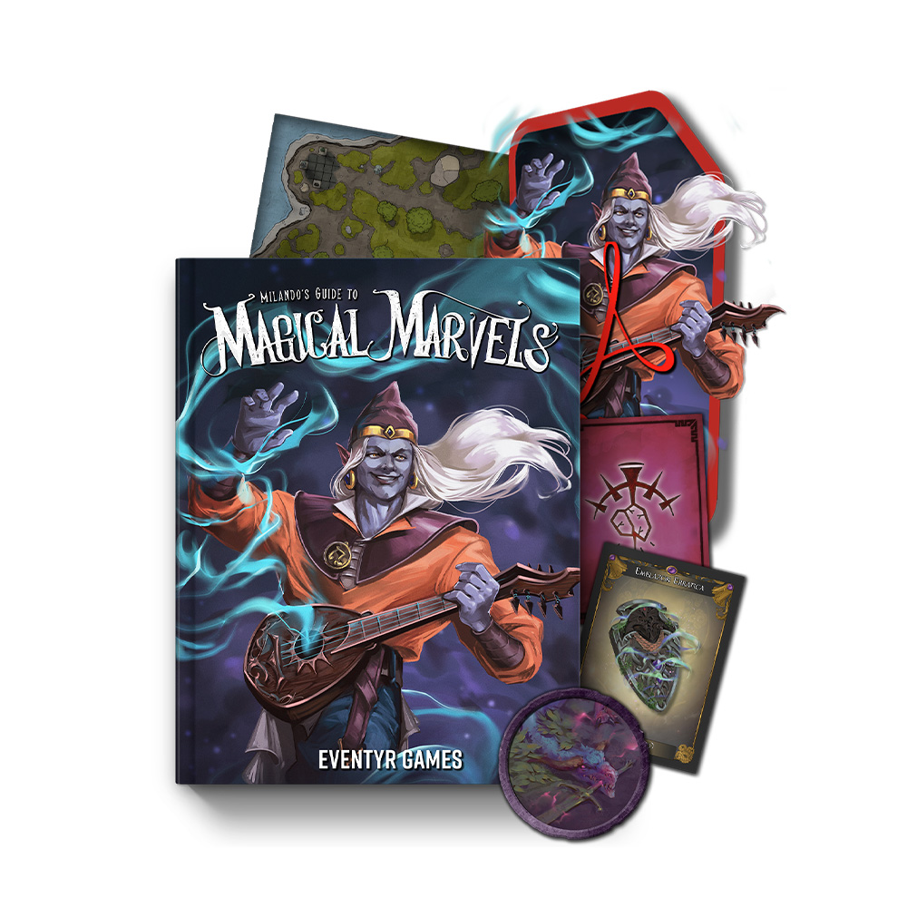 Milando's Guide to Magical Marvels Hardcover + PDF