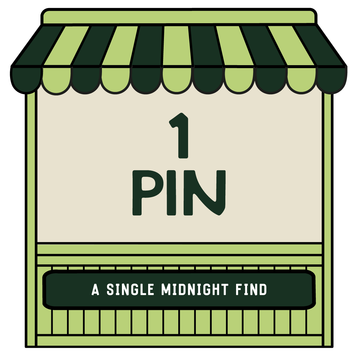 1 Pin - A Single Midnight Find