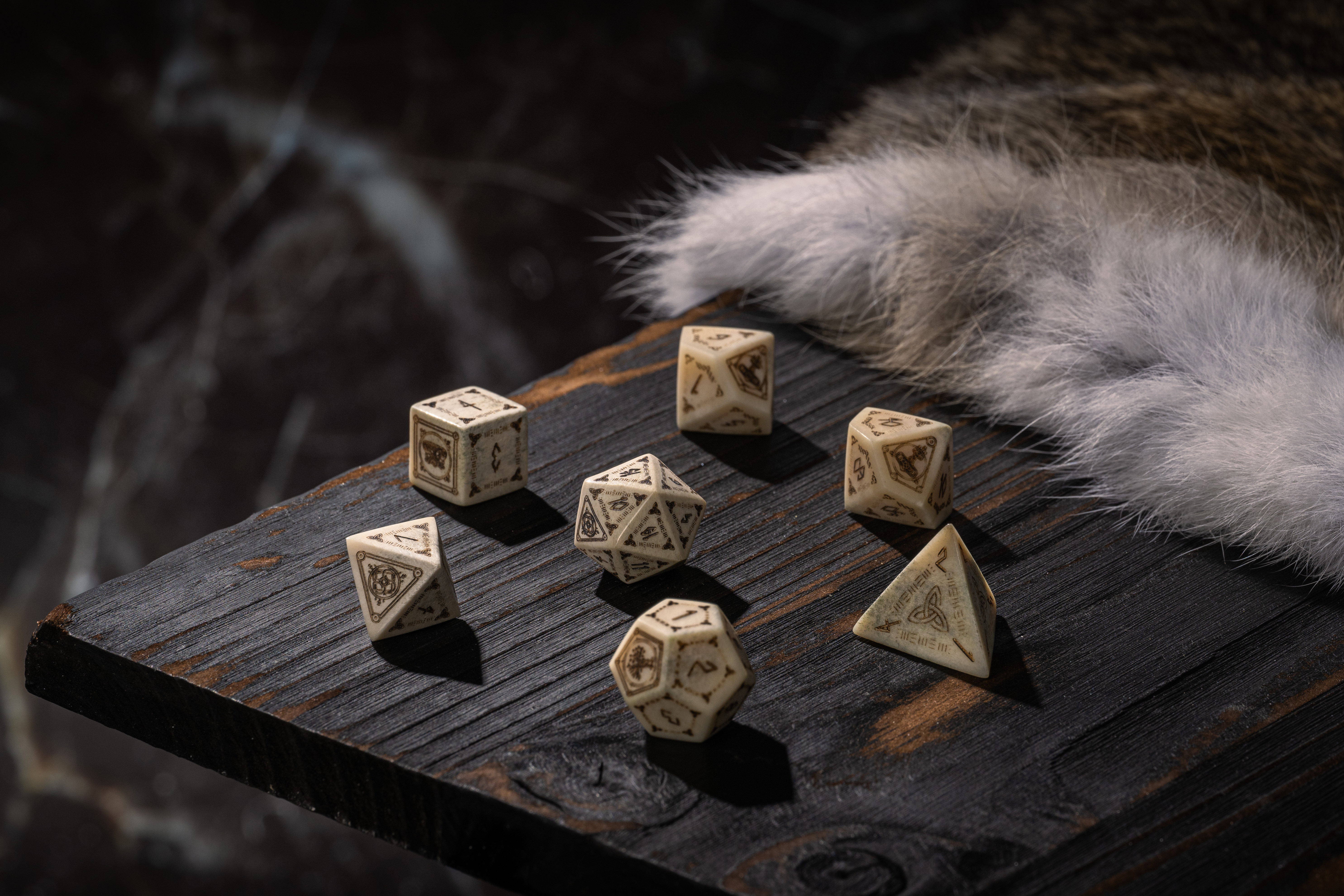 A Piece Dice Set-Forest Warden