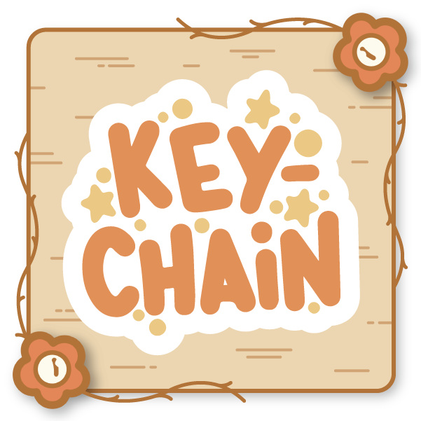 1 Acrylic Keychain