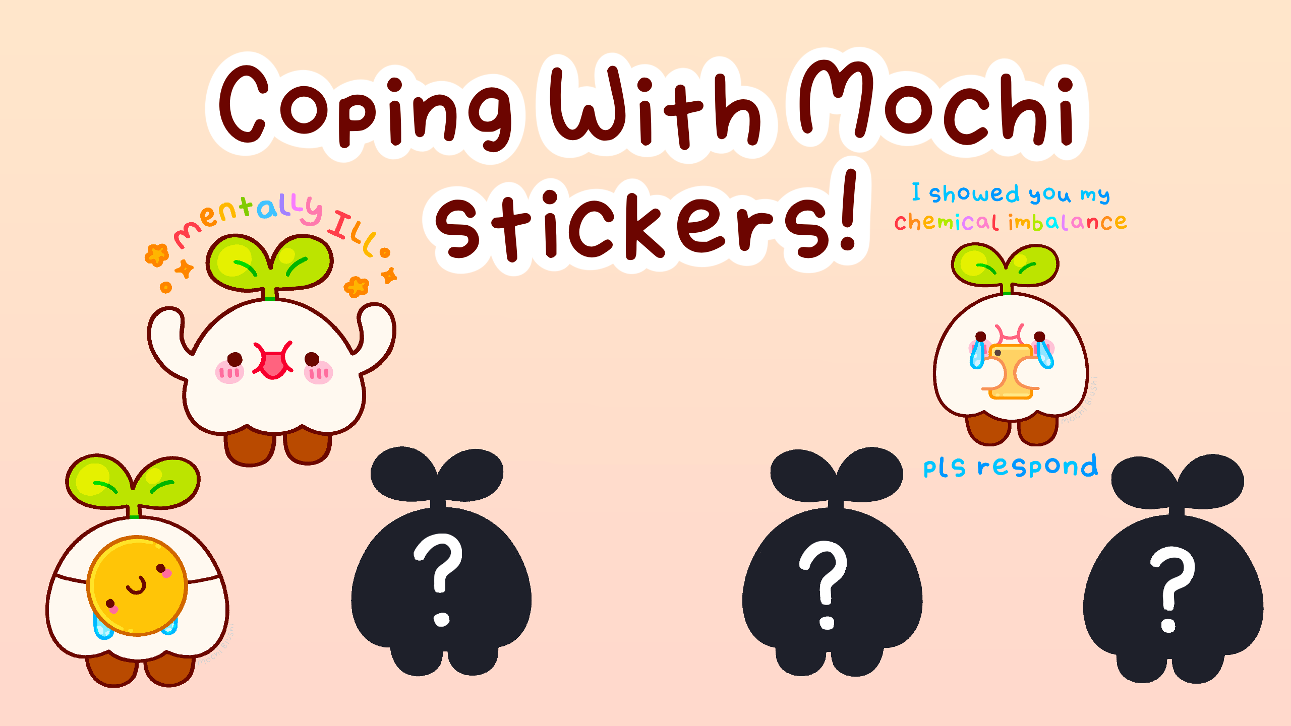 Coping With Mochi Stickers