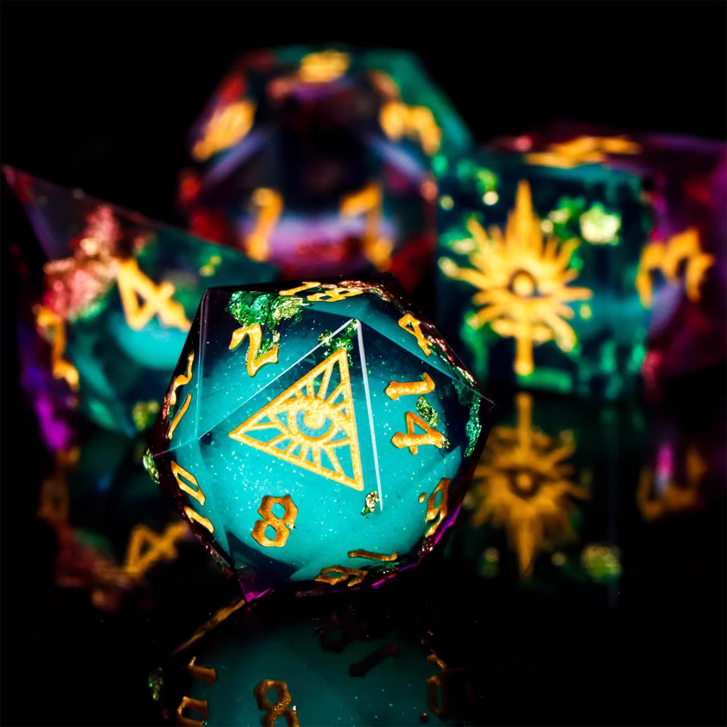 Infernal Gaze D20 Dice
