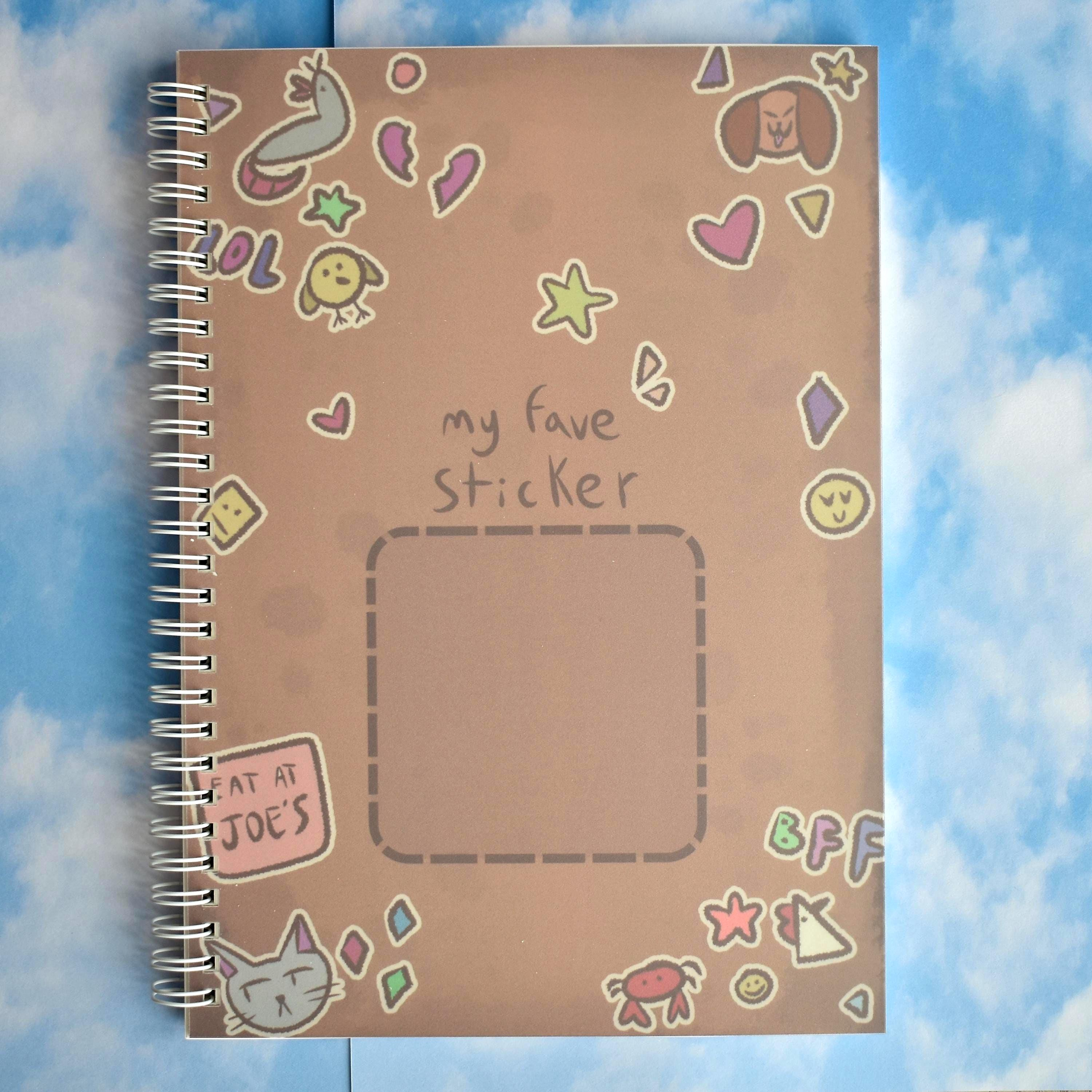 Sticker Journal B5 Sticker Book