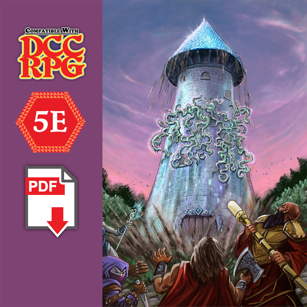 DCC + 5E Virtual Climber: A PDF of the Adventure Compatible with DCC and 5th Edition!
