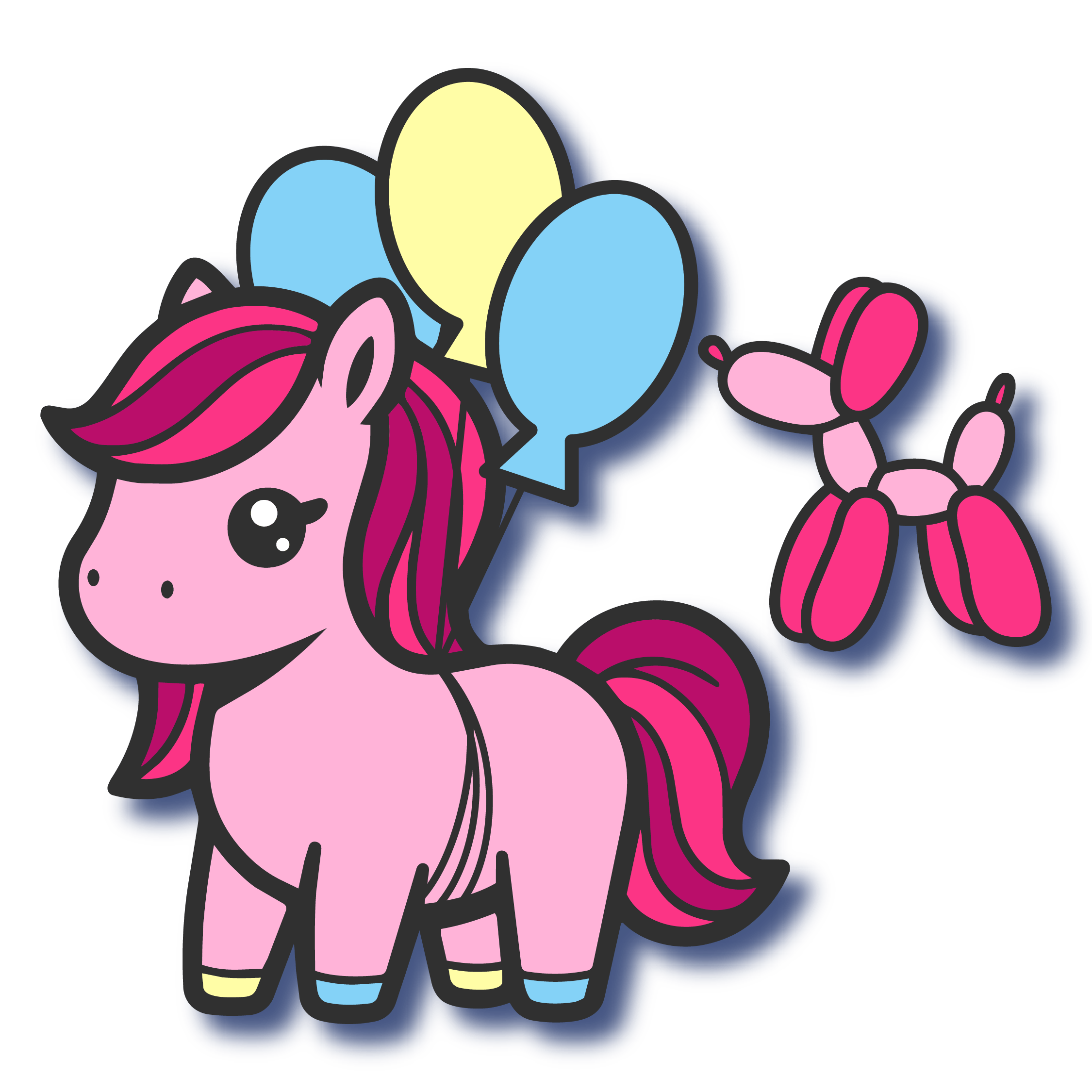 Party Planner & Mini Balloon Pin