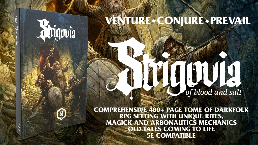 Strigovia - A Darkfolk Grimdark Fantasy Setting (5E compatible)