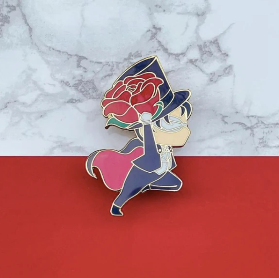 Runaway Rose Pin