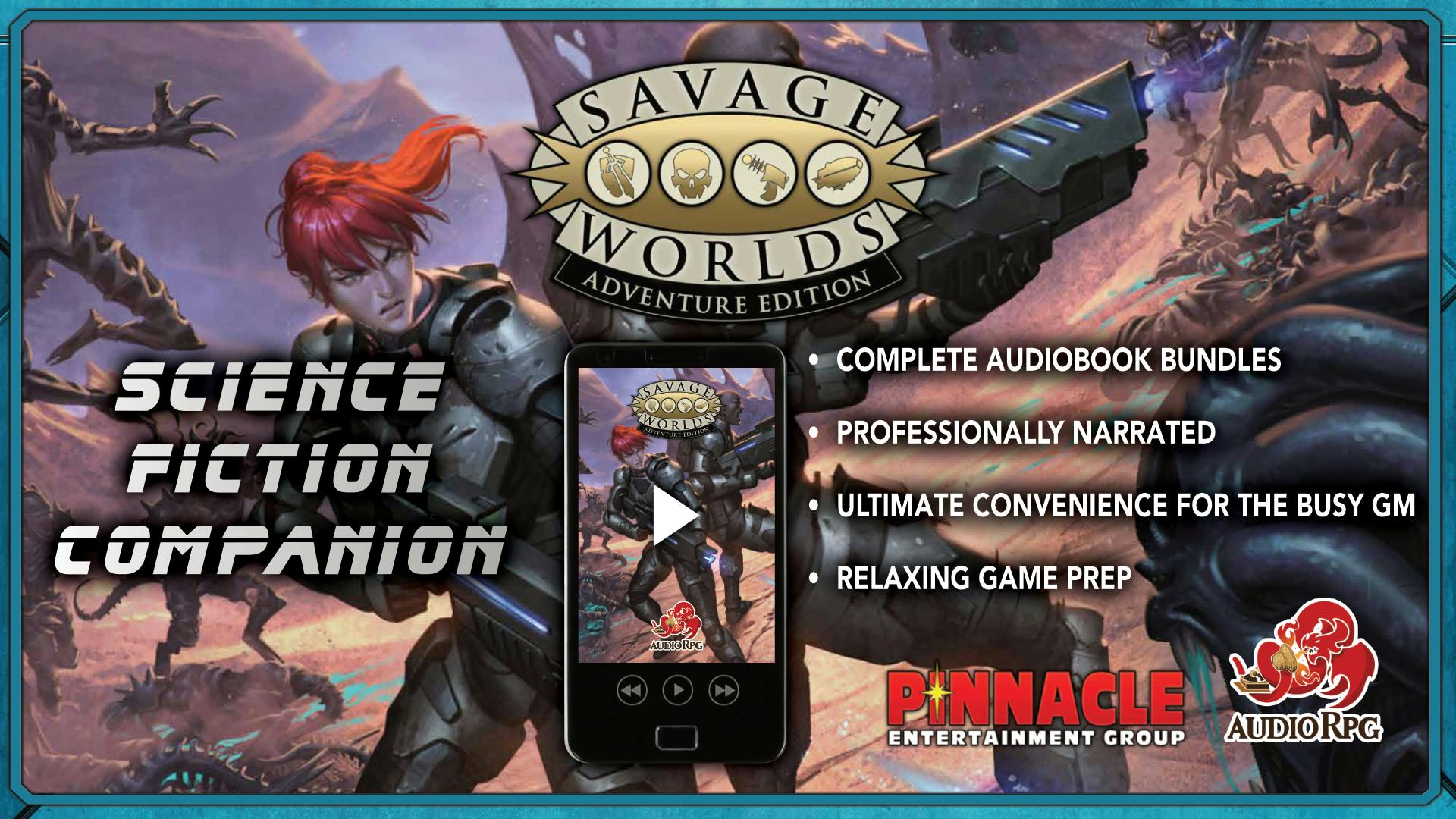 Audiobook of Savage Worlds - Science Fiction Companion