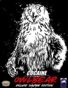 COCAINE OWLBEAR for Savage Worlds PDF  and POD Coupon Bundle