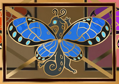 Butterfly Dragon - Wing Display Pin