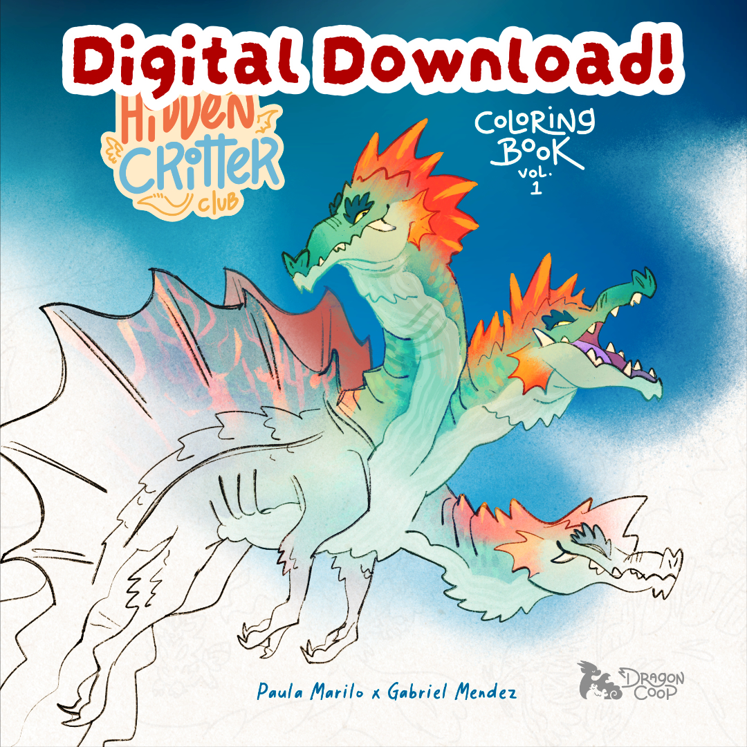 (Digital) Hidden Critter Coloring Book Vol. 1