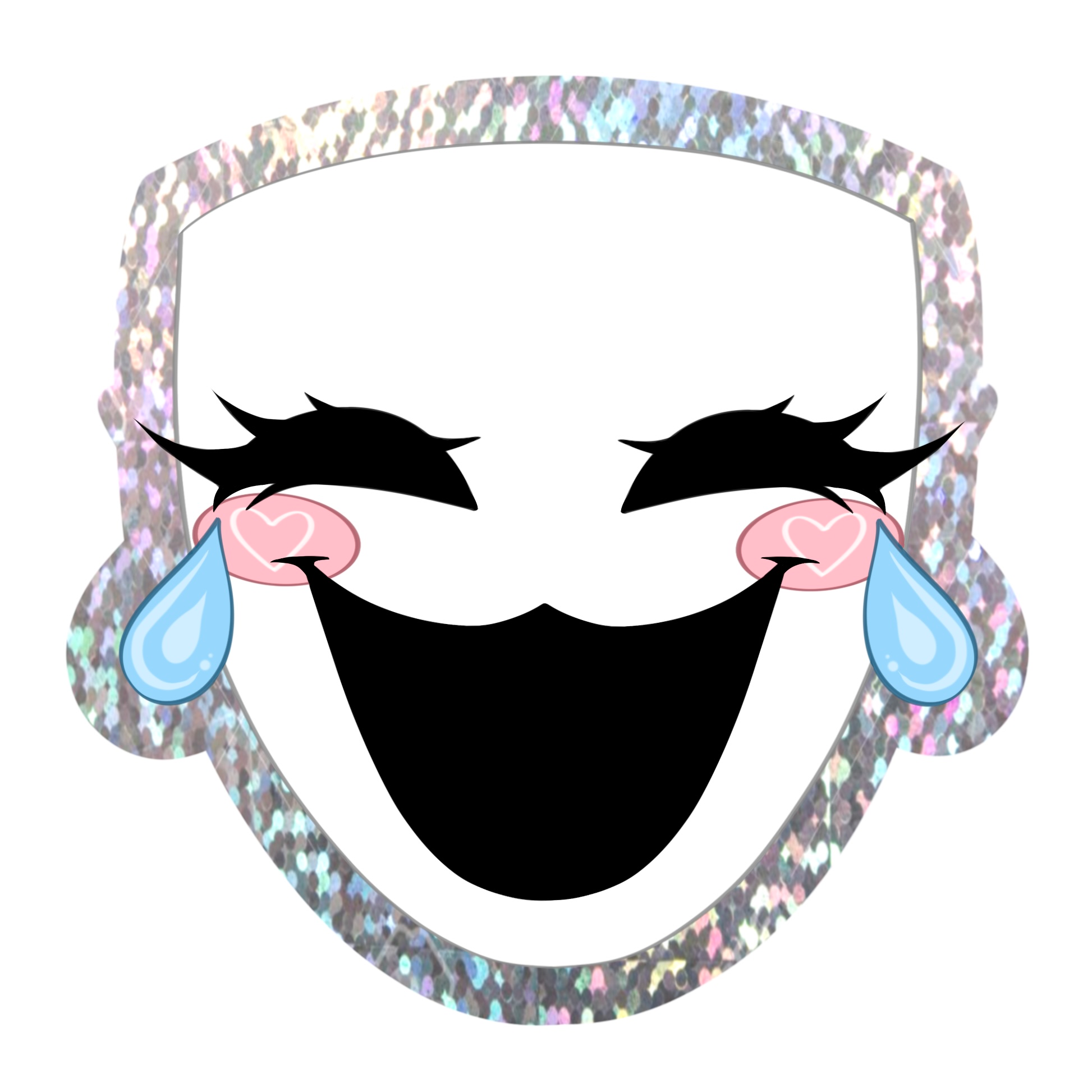Jangl Glitter Sticker
