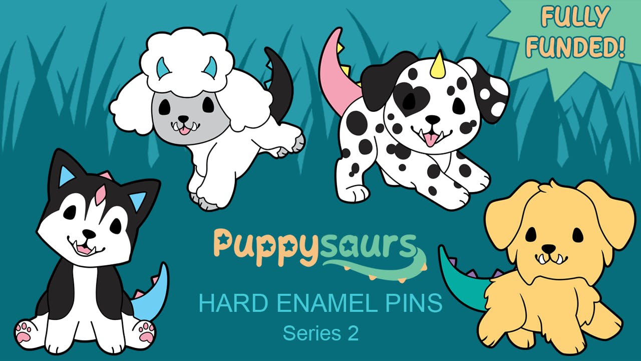 Puppysaurs Pins Series 2