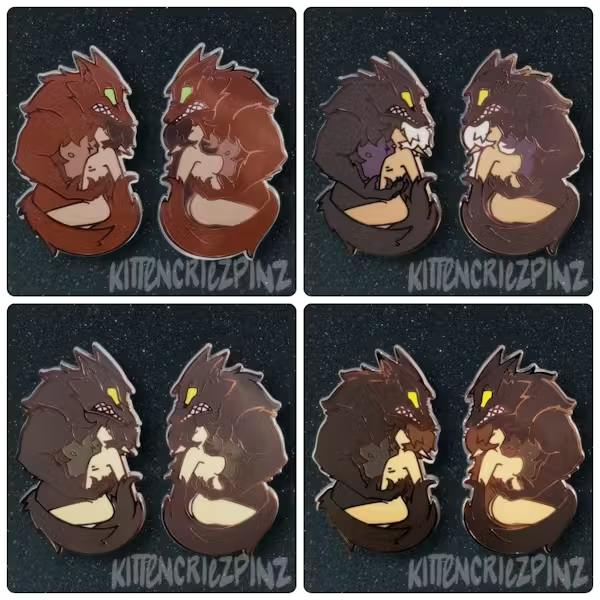 Werewolf Pin