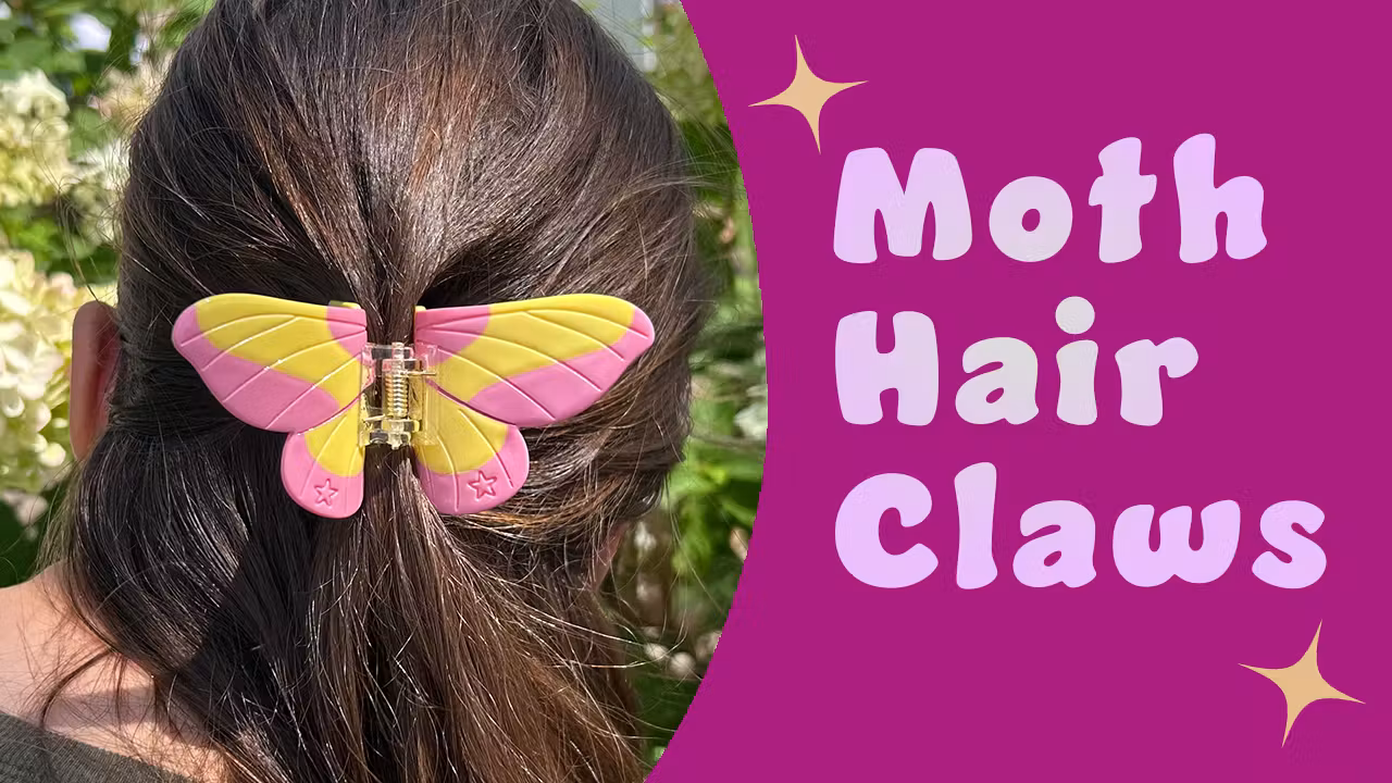 Moth Hair Claws + Bug Accessories!