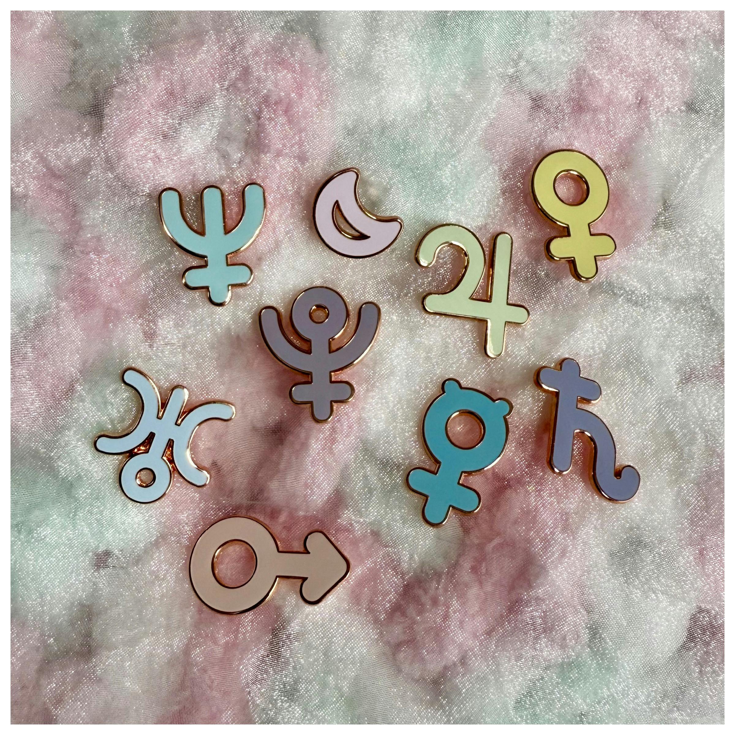 ✦ Chubby Planet Pin Set (Save $24!)