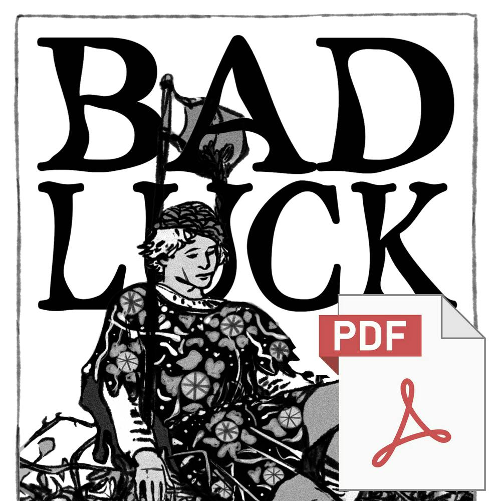 PDF Bad Luck Tarot Guide Book