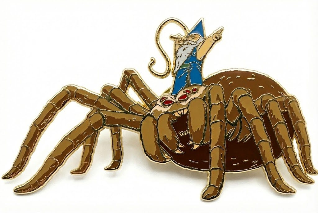 Gnomes and Wizards- Spider