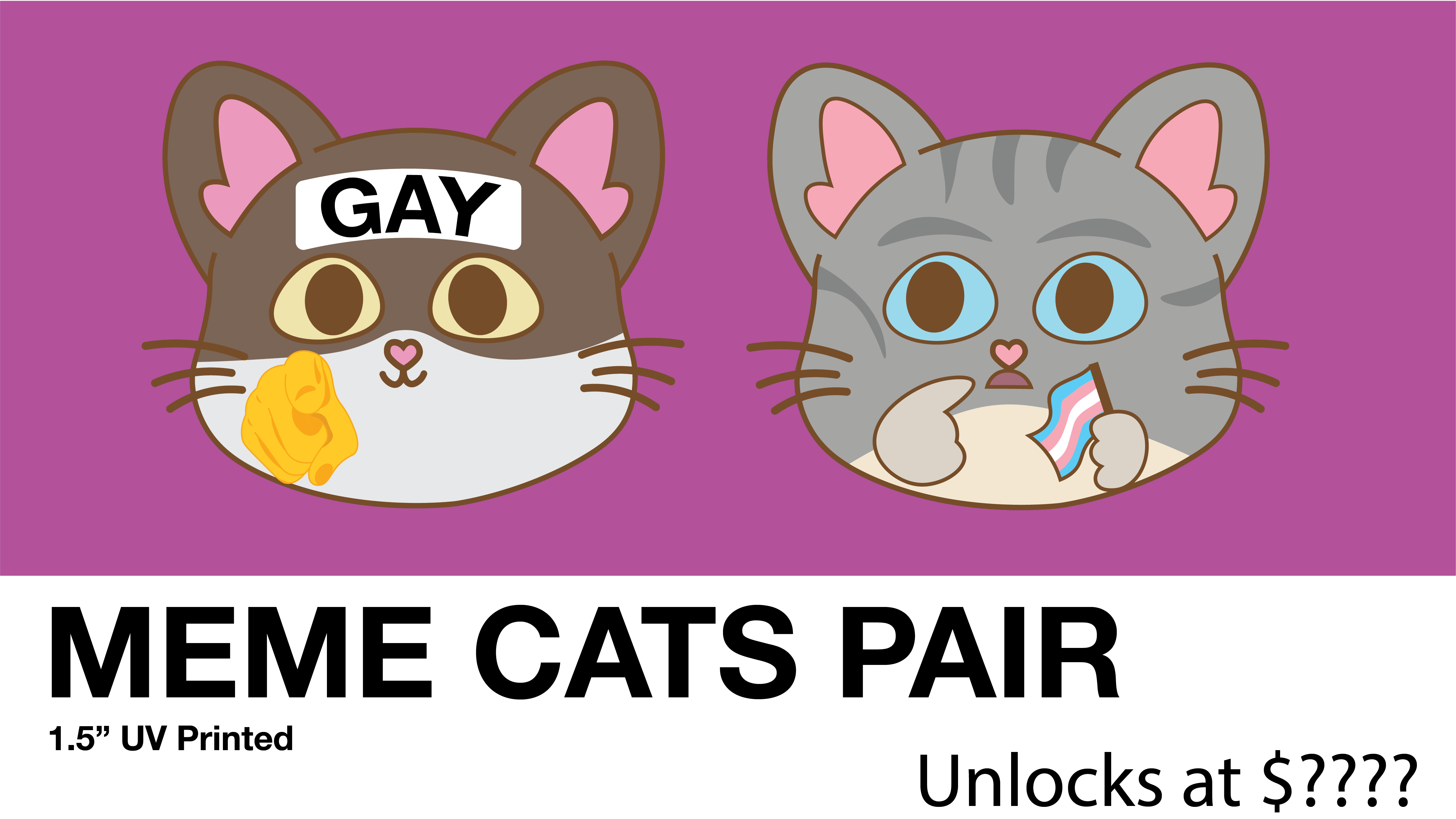Gay Cat Pair