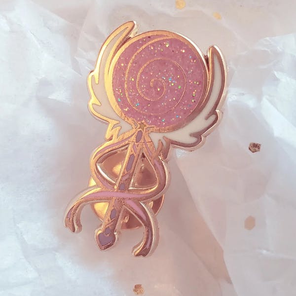 Enamel pin - Cnady Wand