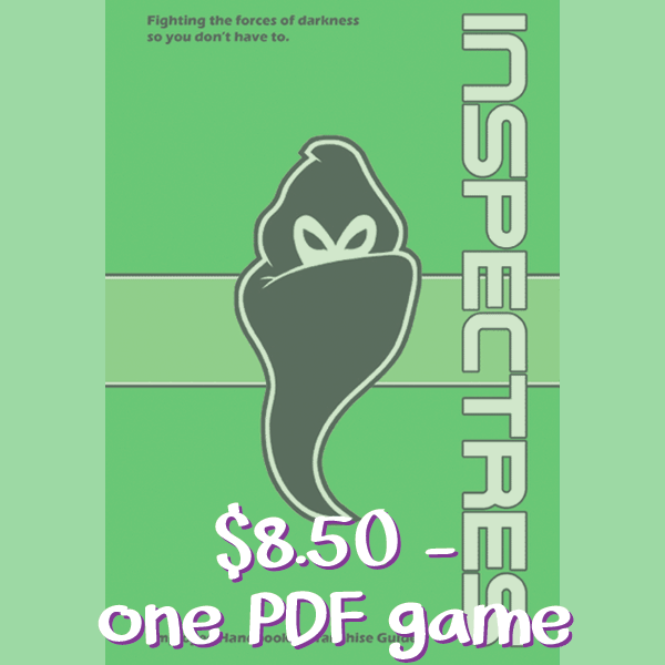 InSpectres RPG - PDF - discount