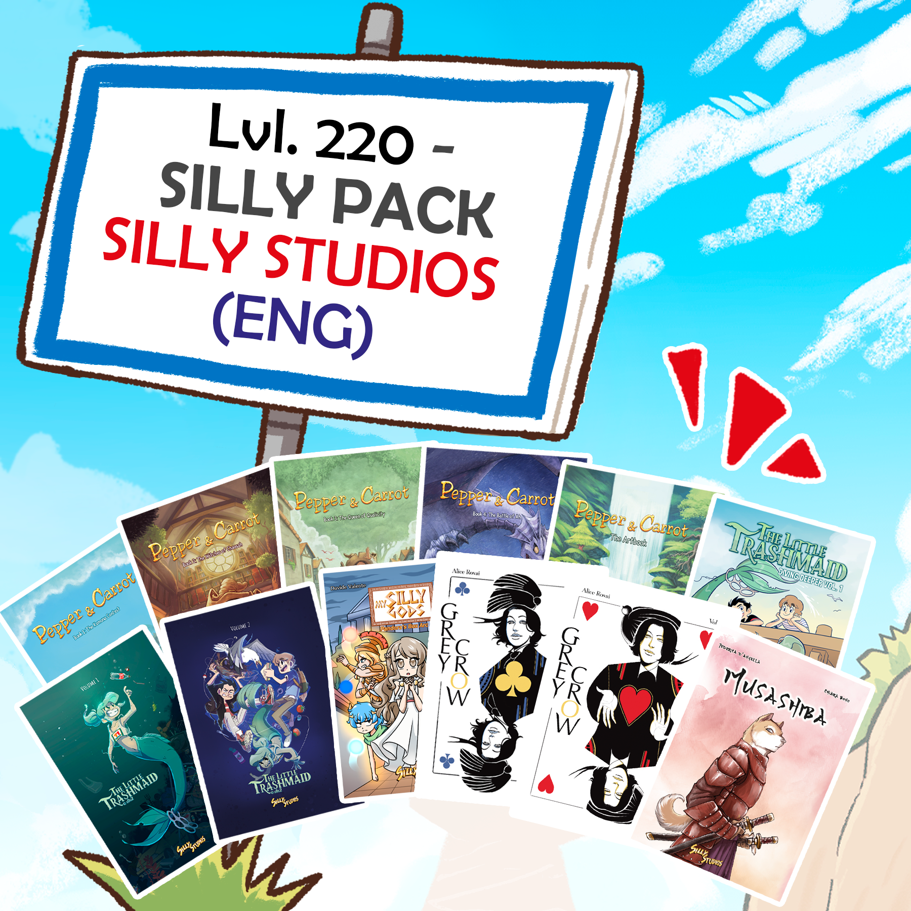 Lvl. 220 - Silly Pack "Silly Studios" (ENG)