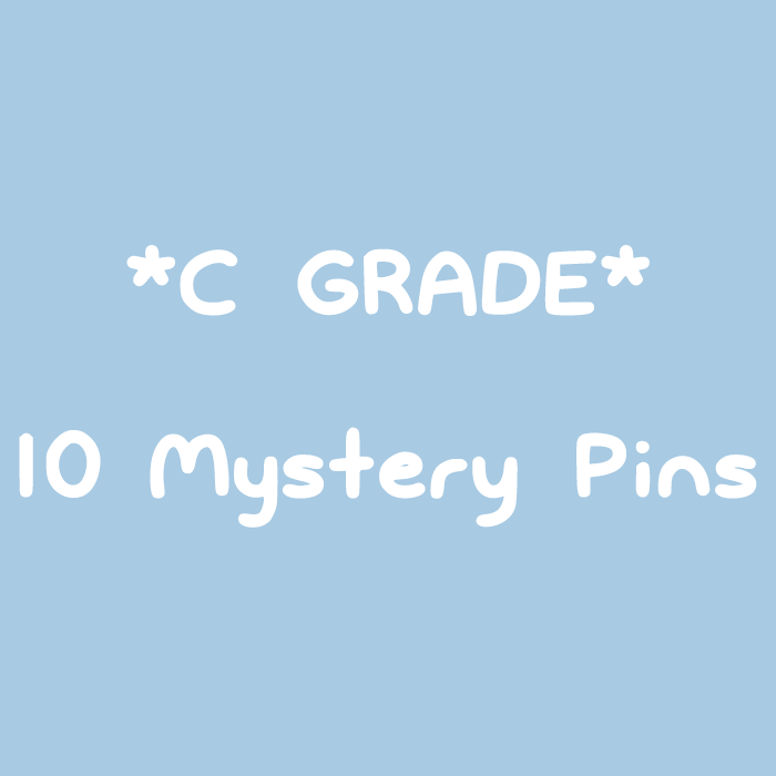 10 Mystery C Grade Pins