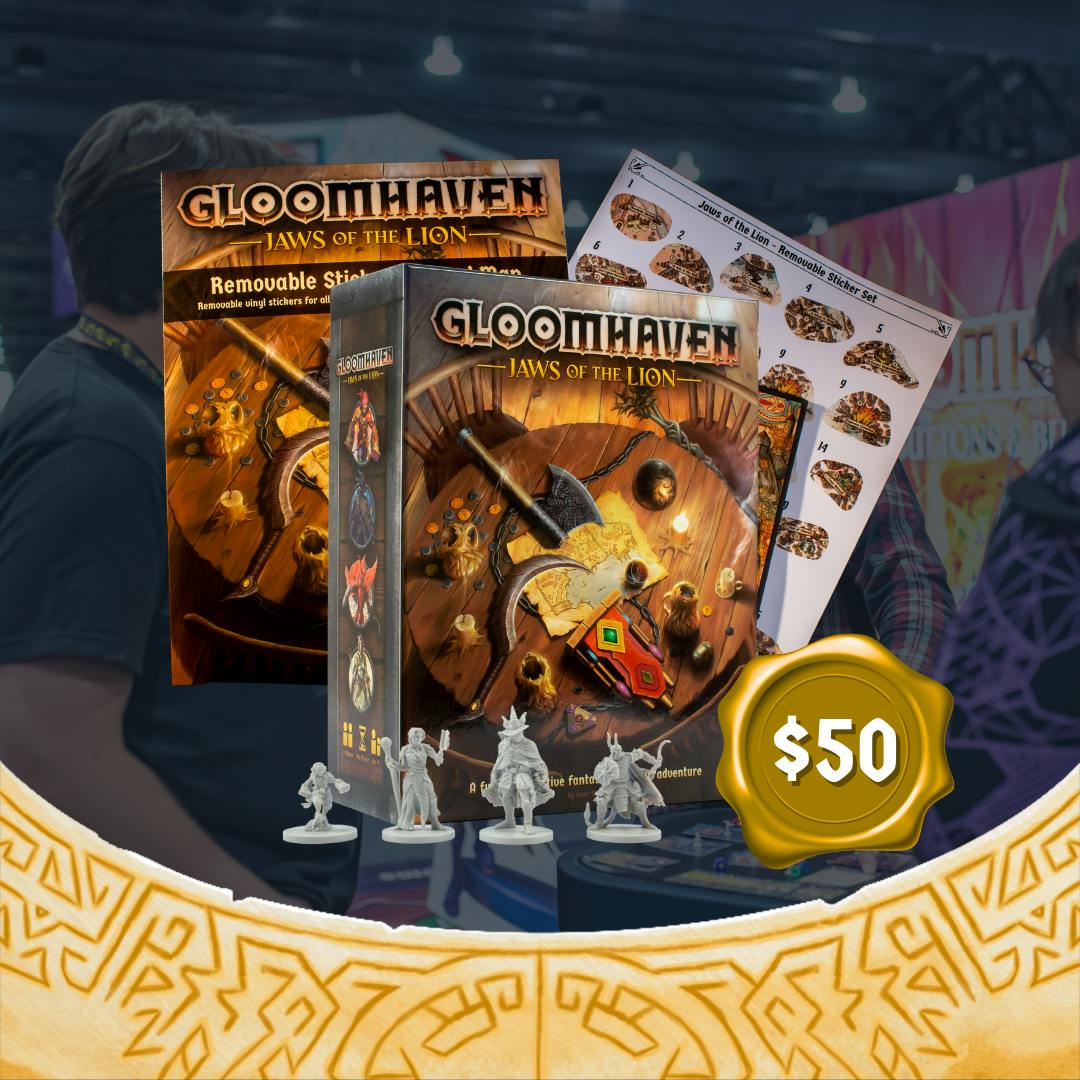 Gloomhaven: Jaws of the Lion Bundle (Shipping from US Only)