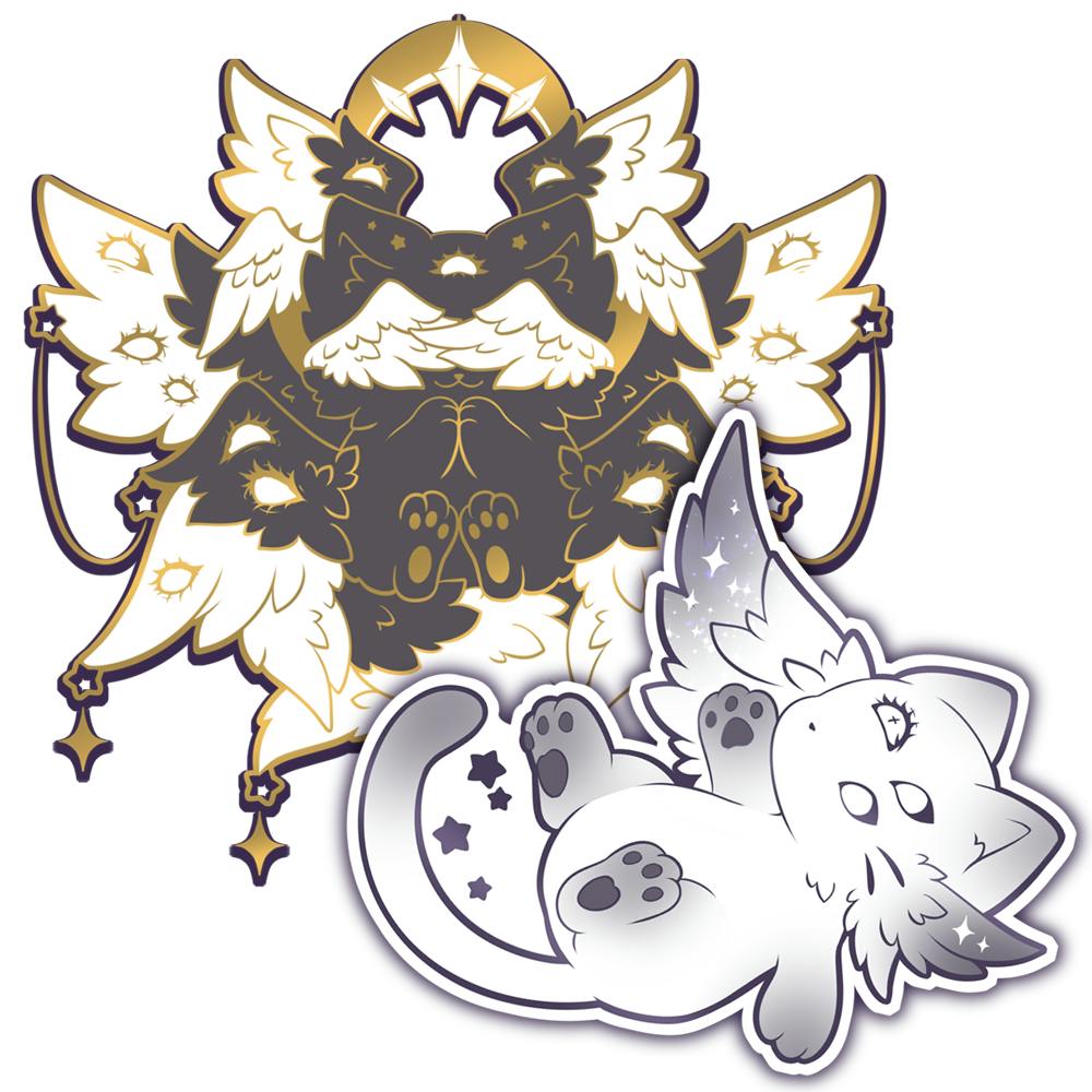 Premium Pin & Sticker ☾₊‧⁺˖⋆