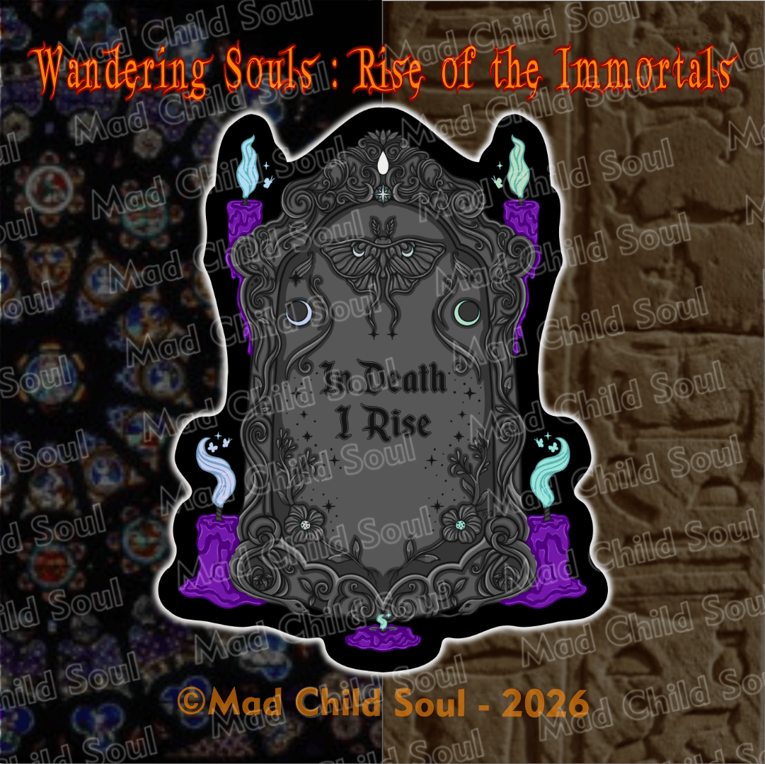 1x STICKER : Tombstone 