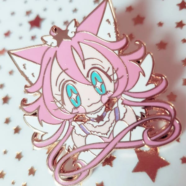 Enamel pin - Sky's head