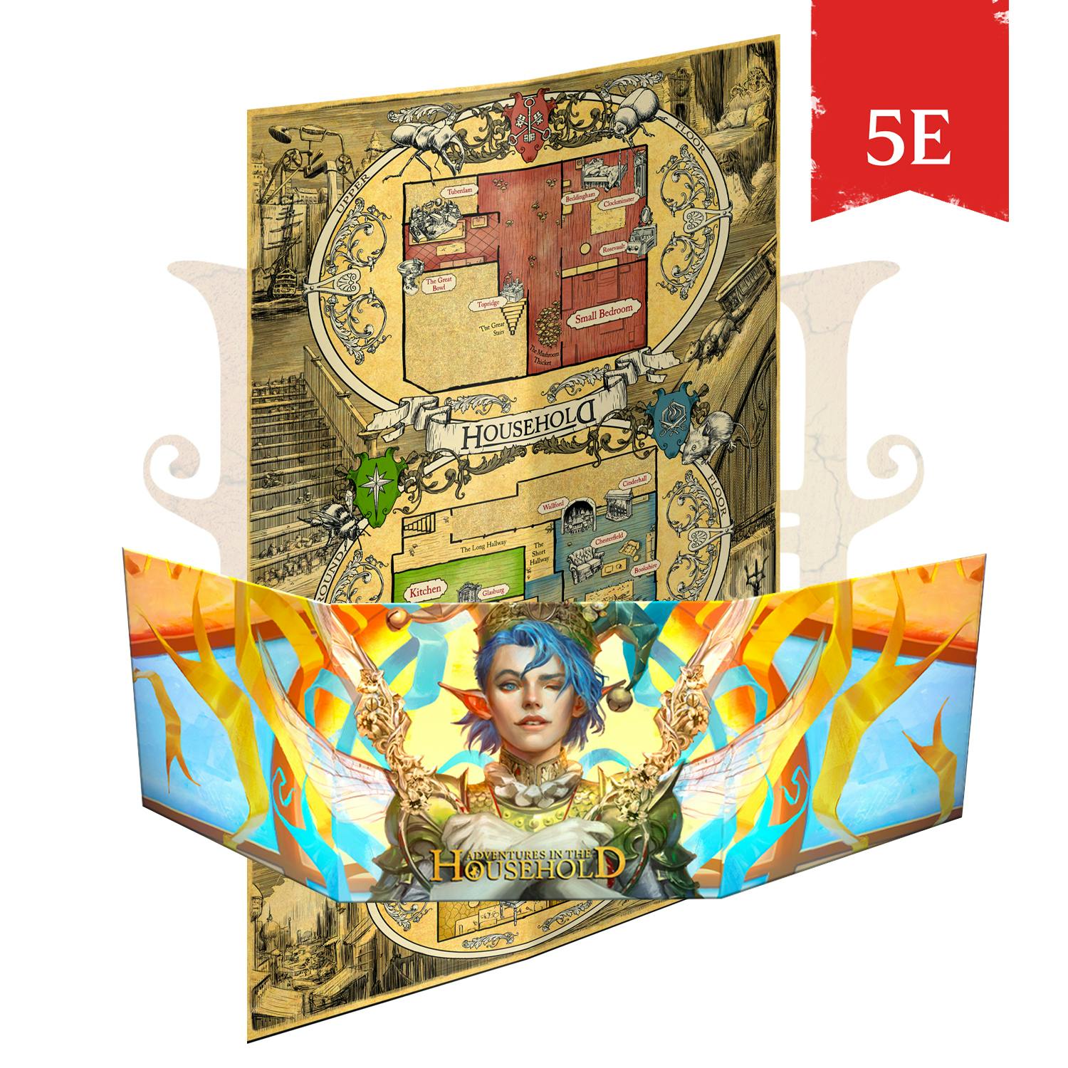 AitH - Narrator Screen + Map of the House [5E]